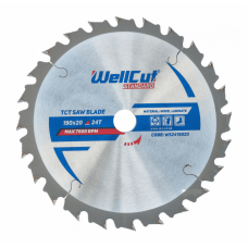 Disc pentru lemn WellCut Standard Laminated 190 х 20 х 24T