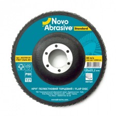 Disc petal frontal NovoAbrasive Standart 125х22 T27 Р40